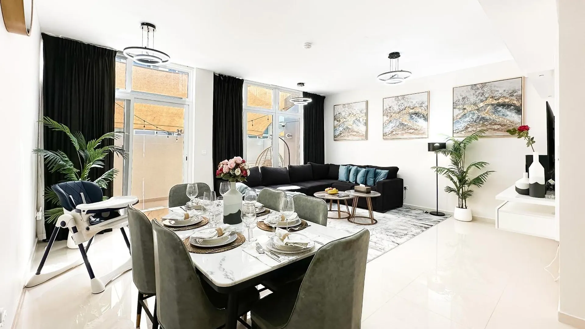 Luxurious 3Bdr Serenity Awaits In Damac Hills 2 Dubai Apartment